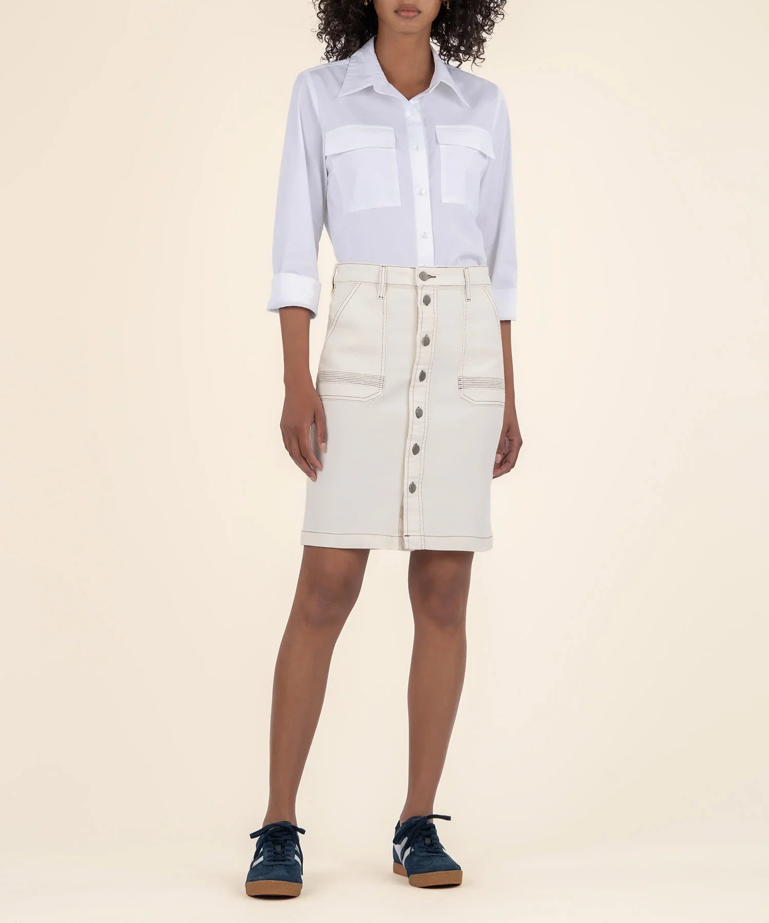 KADOU BOUTIQUE Isla Pencil Skirt — main product shot