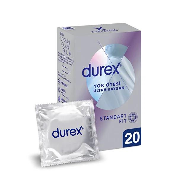 Durex Ultra Thin Condoms - Extra Sensitive, Lubricated, 20 Count