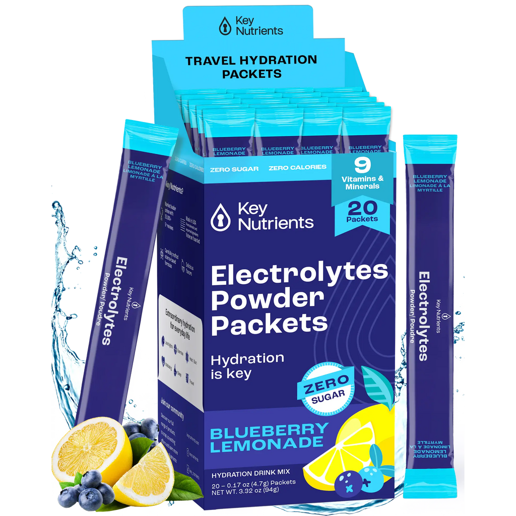 Key Nutrients Electrolyte Recovery Plus Powder (Sugar-Free) — packaging