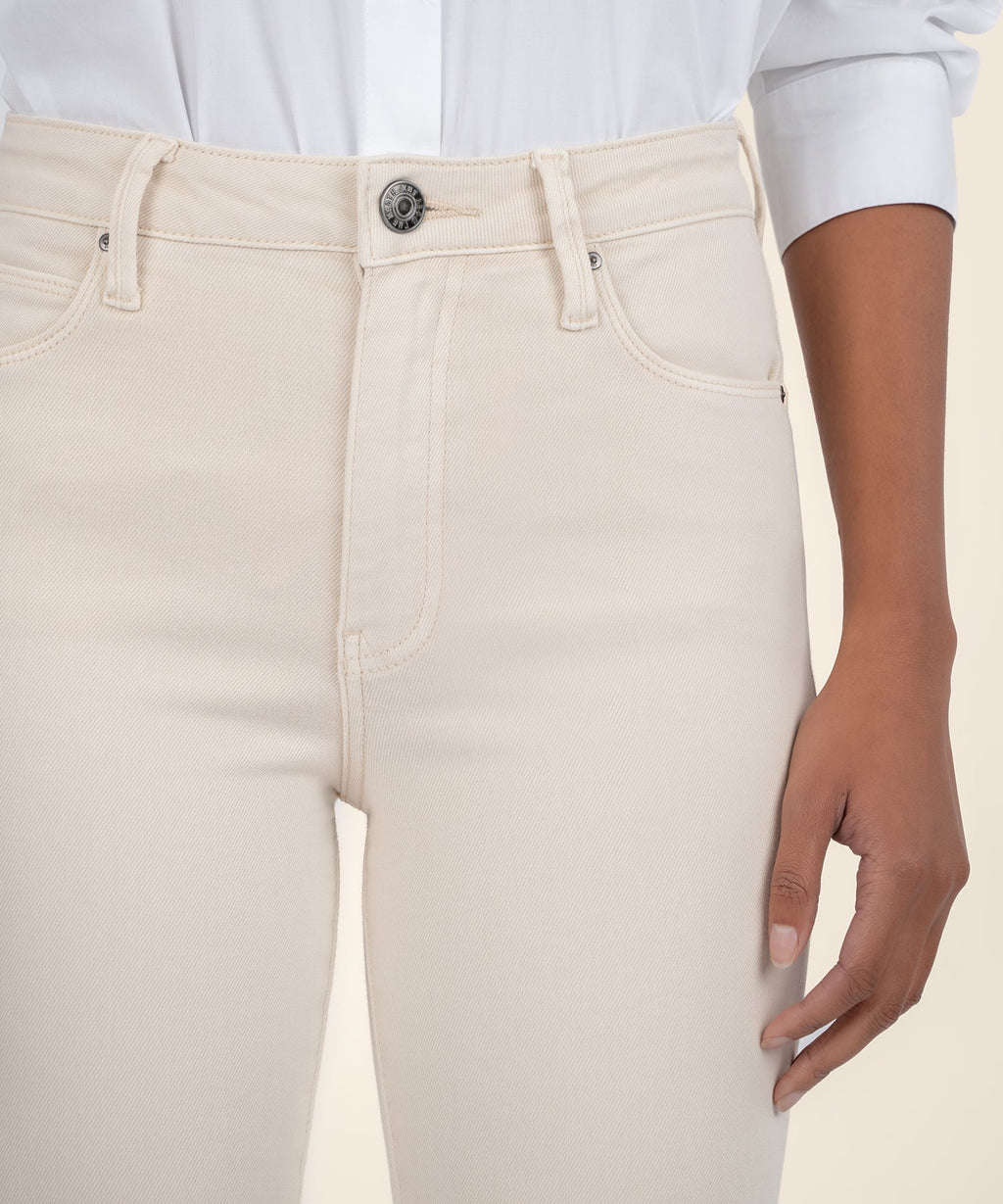 KADOU BOUTIQUE Charlize High Rise Cigarette Leg Pants — size reference
