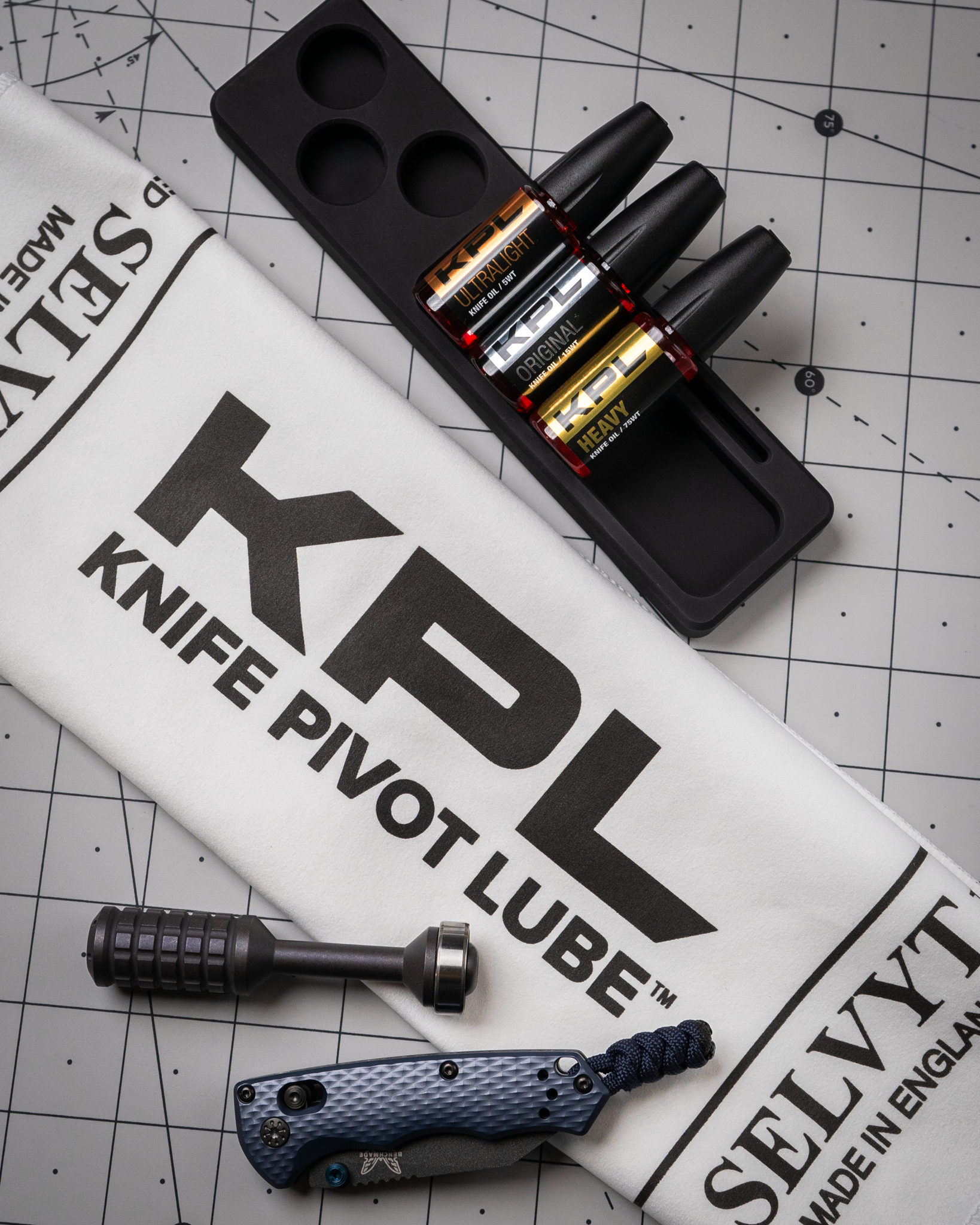KPL ULTIMATE Microfiber Cloth – Knife Pivot Lube, view 5