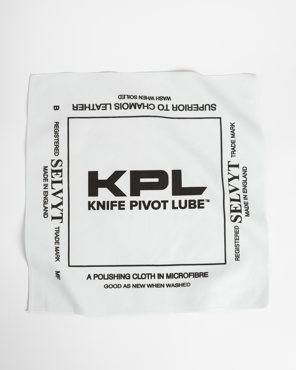 KPL ULTIMATE Microfiber Cloth – Knife Pivot Lube, view 2