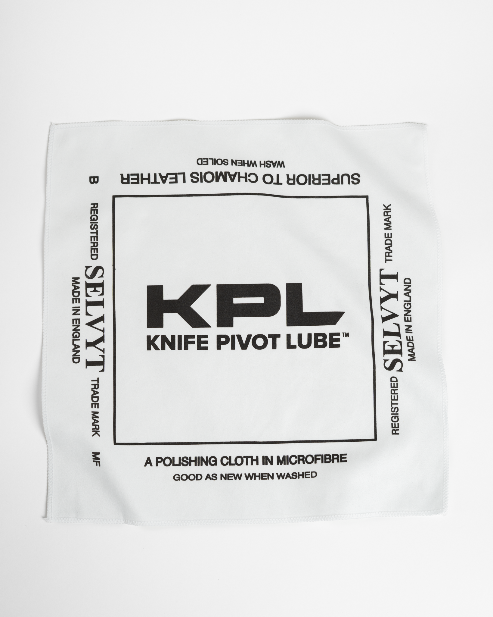 KPL ULTIMATE Microfiber Cloth – Knife Pivot Lube, view 2