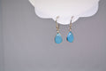 Just Neat Stuff Blue Chalcedony Earrings — main product shot