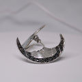 Just Neat Stuff Moon Earrings — main product shot