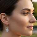 Just Neat Stuff Rainbow Moonstone Earring — main product shot