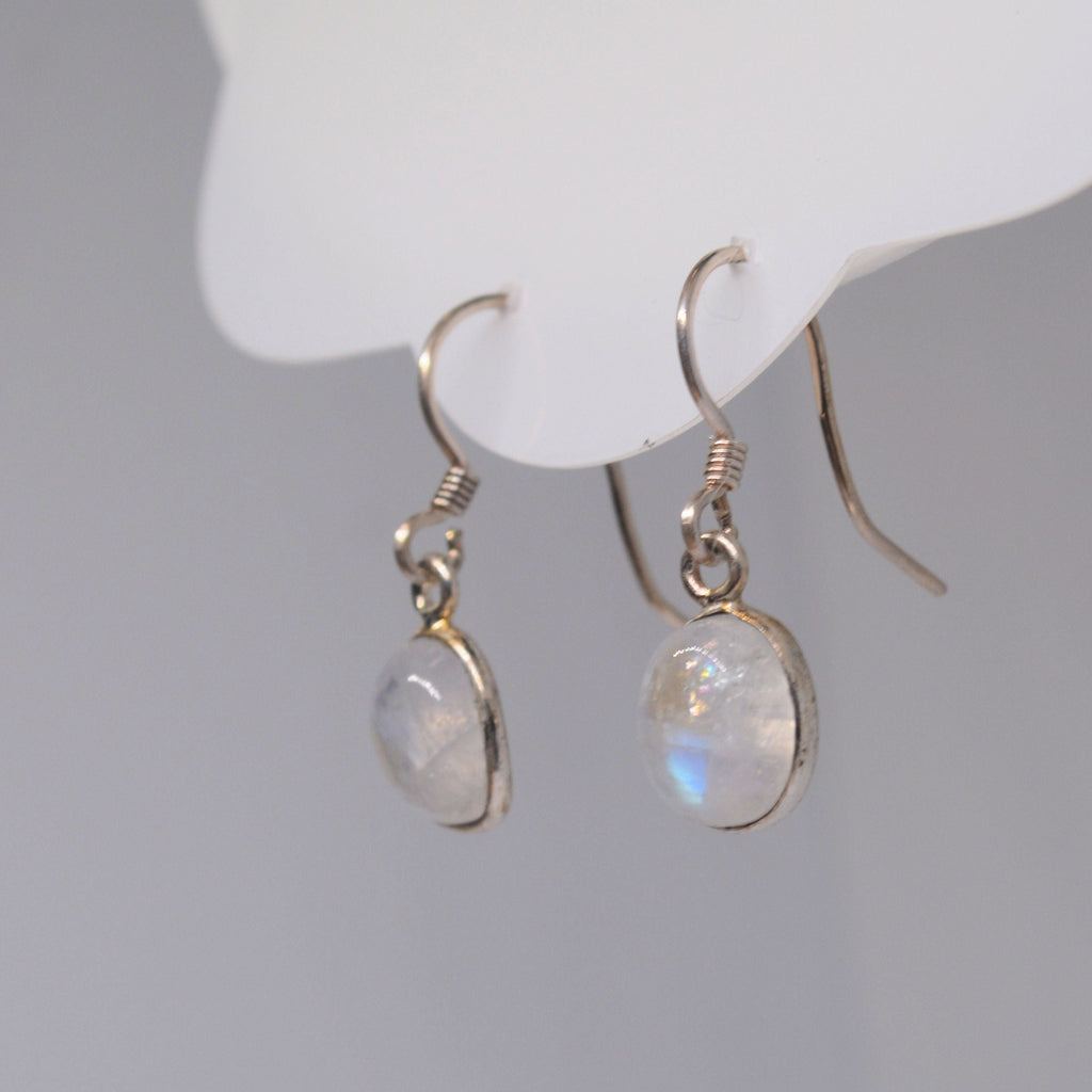 Just Neat Stuff Rainbow Moonstone Earring — lifestyle context