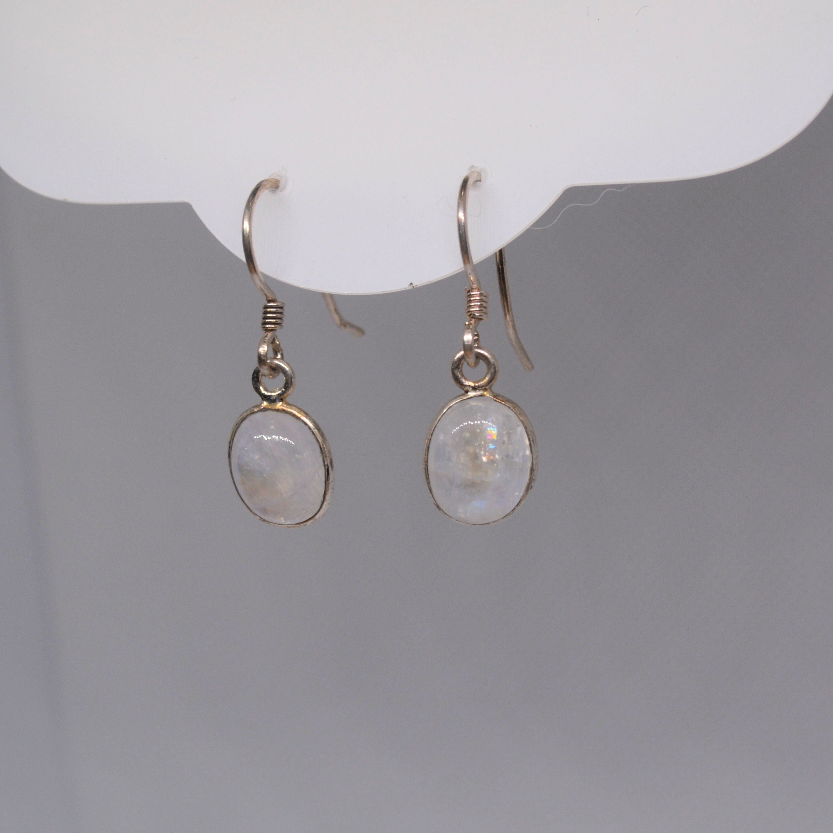 Just Neat Stuff Rainbow Moonstone Earring — alternative angle