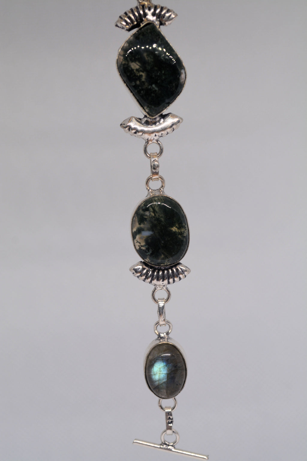 Just Neat Stuff Gemstone and Silver Bracelet — lifestyle context