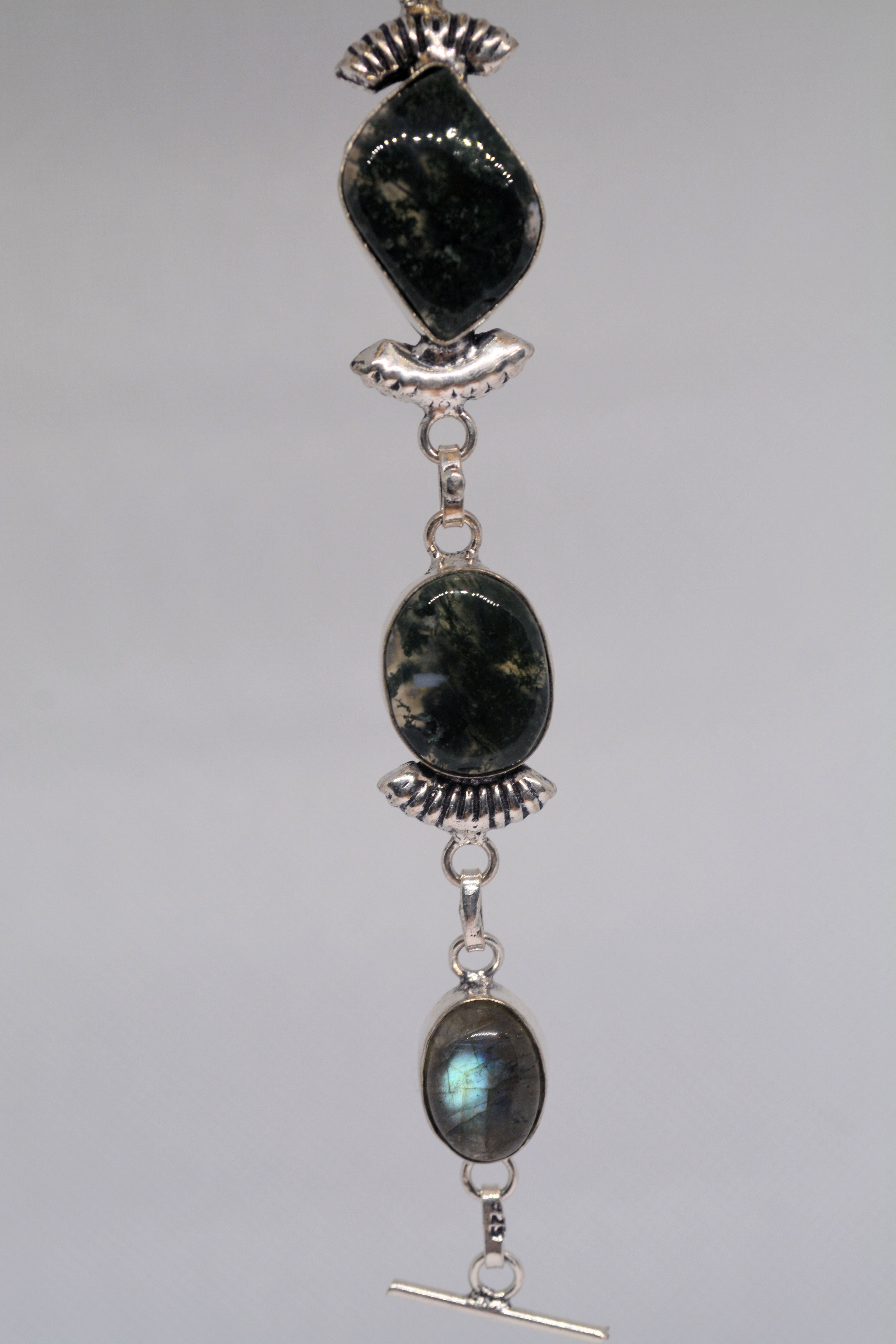 Just Neat Stuff Gemstone and Silver Bracelet — lifestyle context
