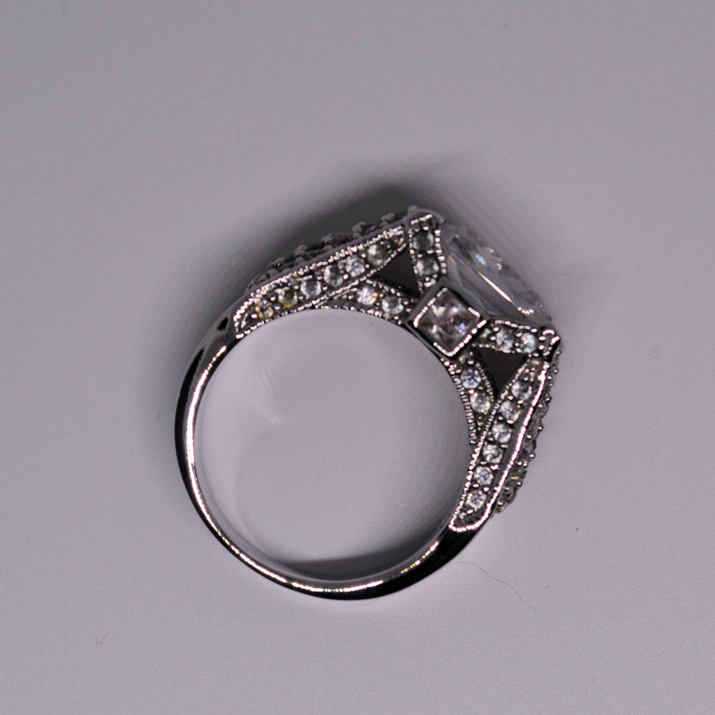 Just Neat Stuff Posh Vintage CZ Ring — alternative angle