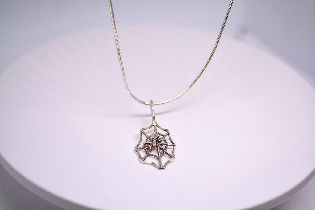 Just Neat Stuff Just Neat Stuff Sterling Silver Spider — lifestyle context