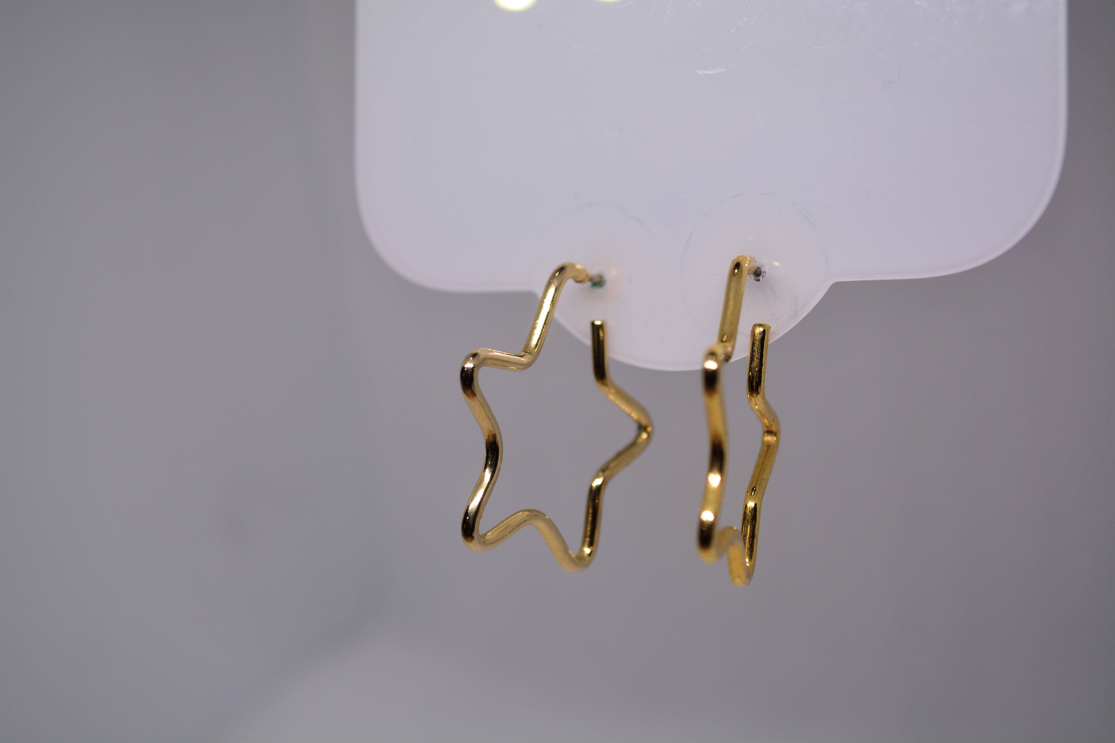 Golden Star Earrings
