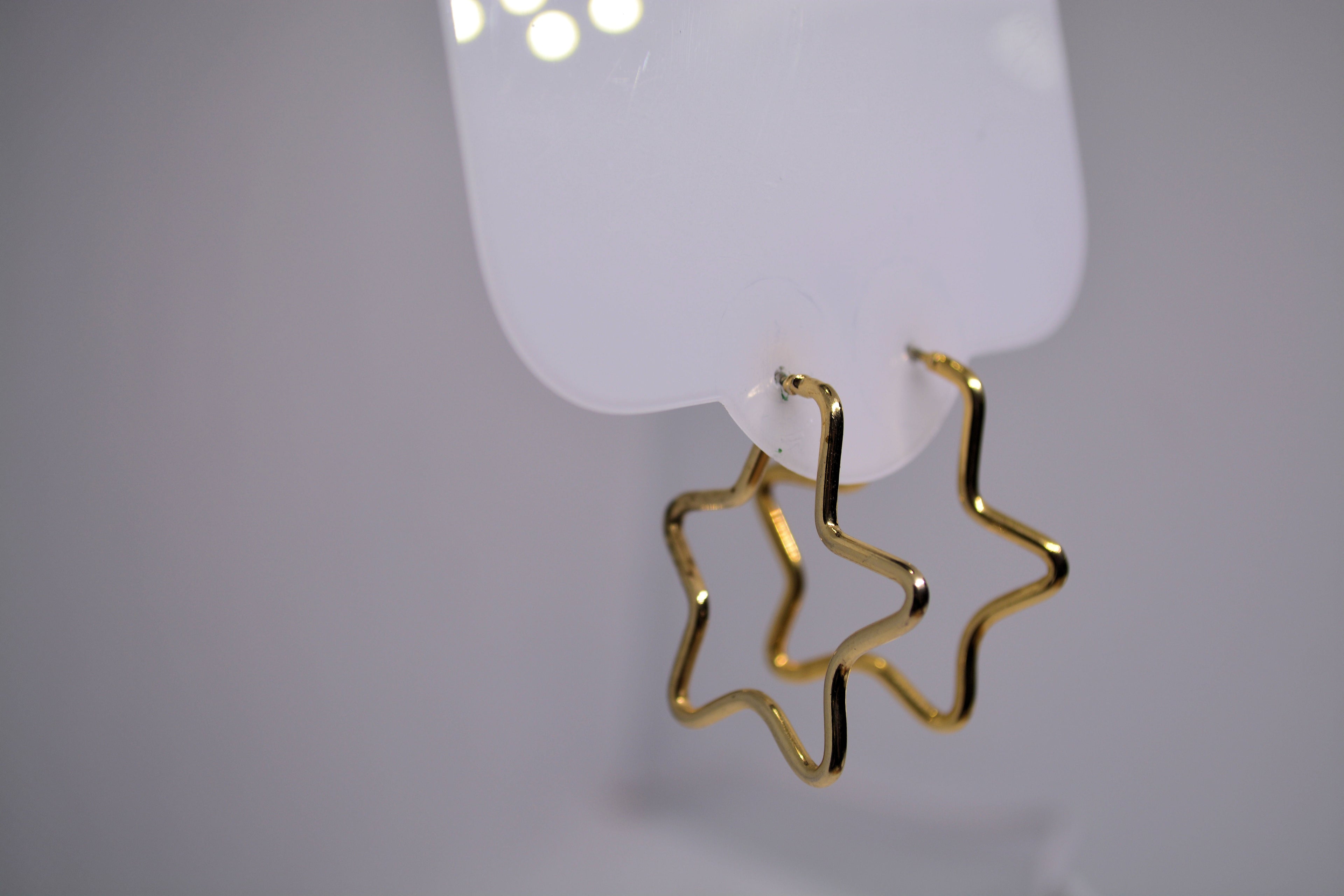 Golden Star Earrings