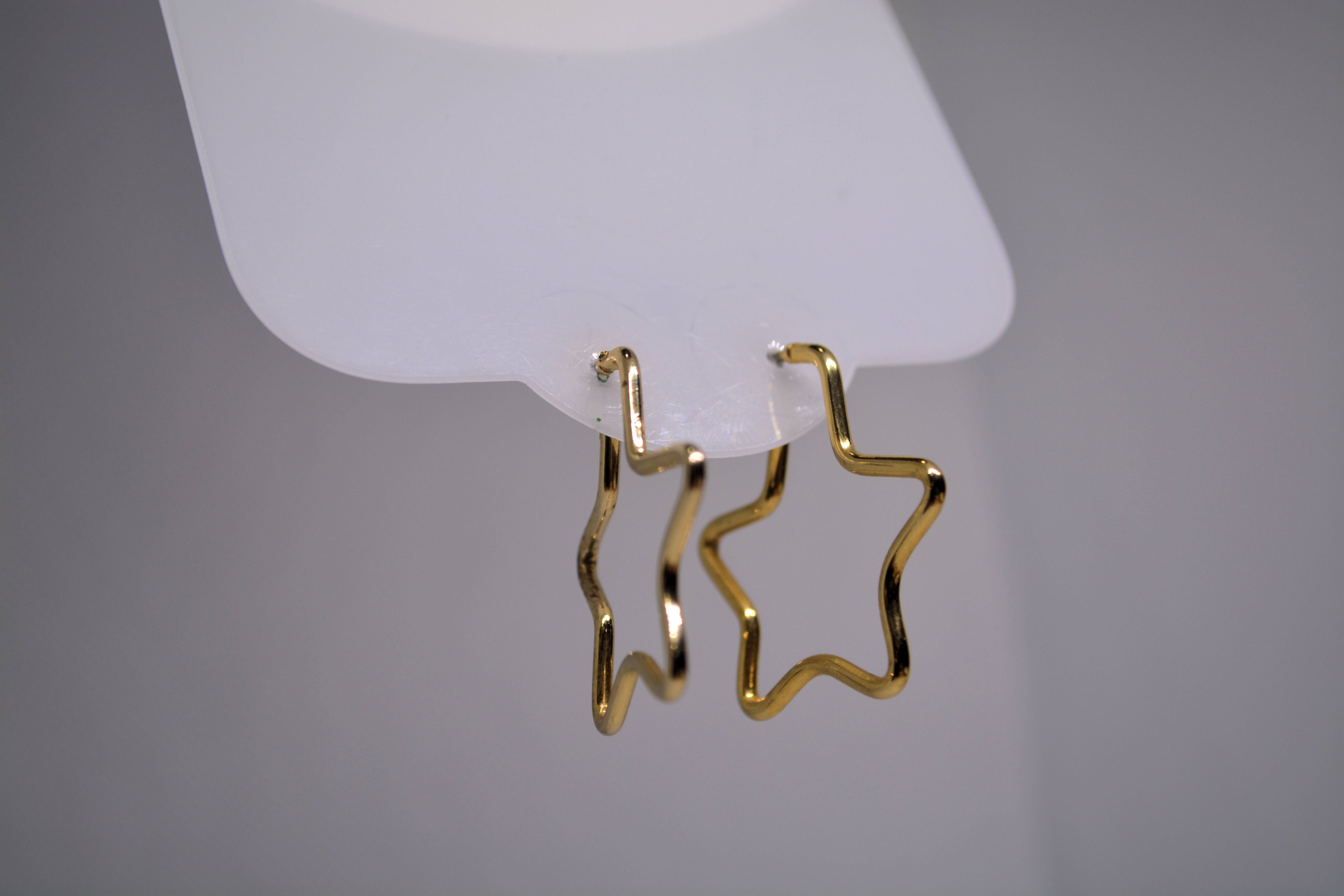 Golden Star Earrings