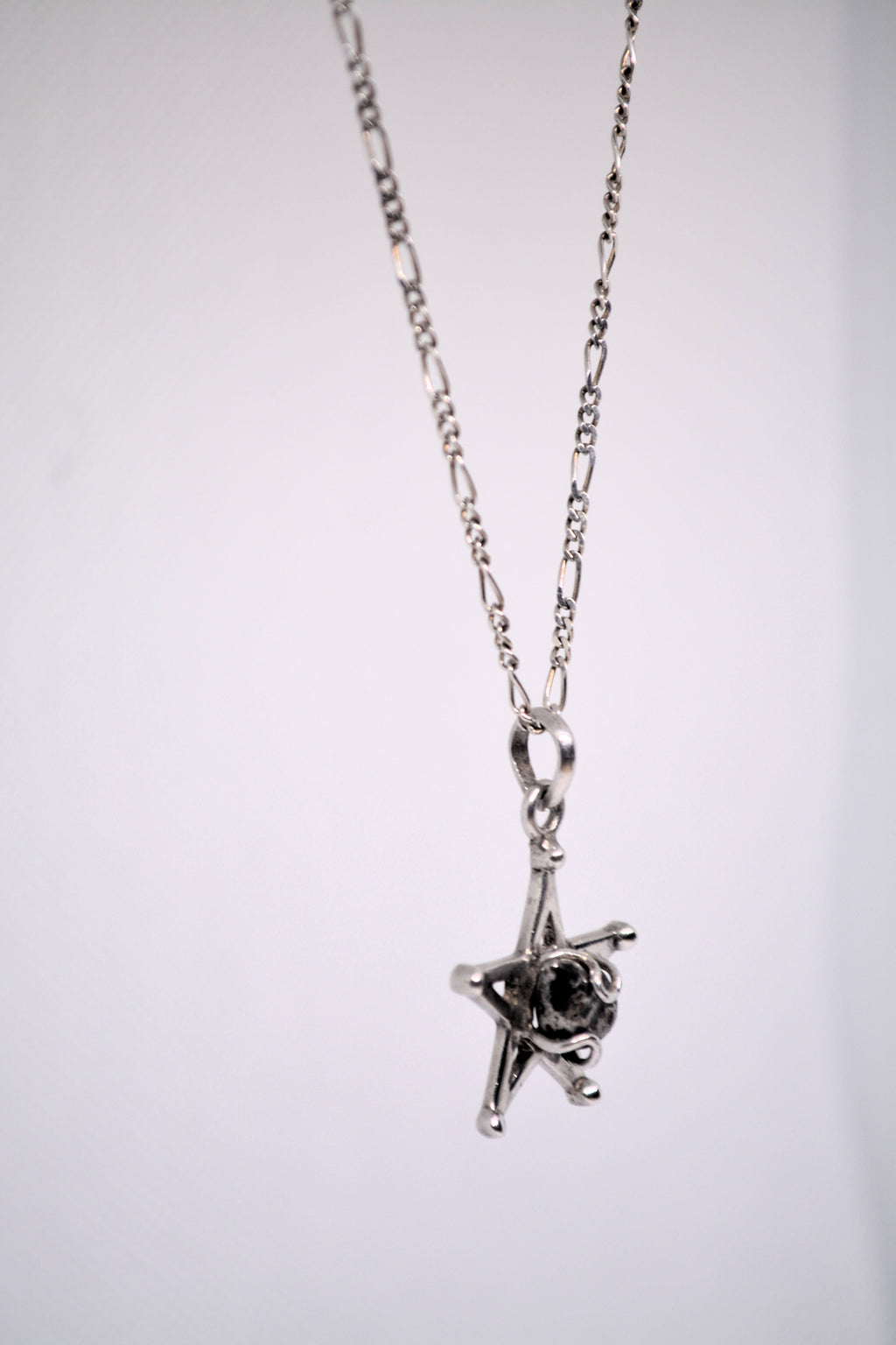 Just Neat Stuff Starborn Campo del Cielo Meteorite Star Pendant in Sterling Silver — fashion category context