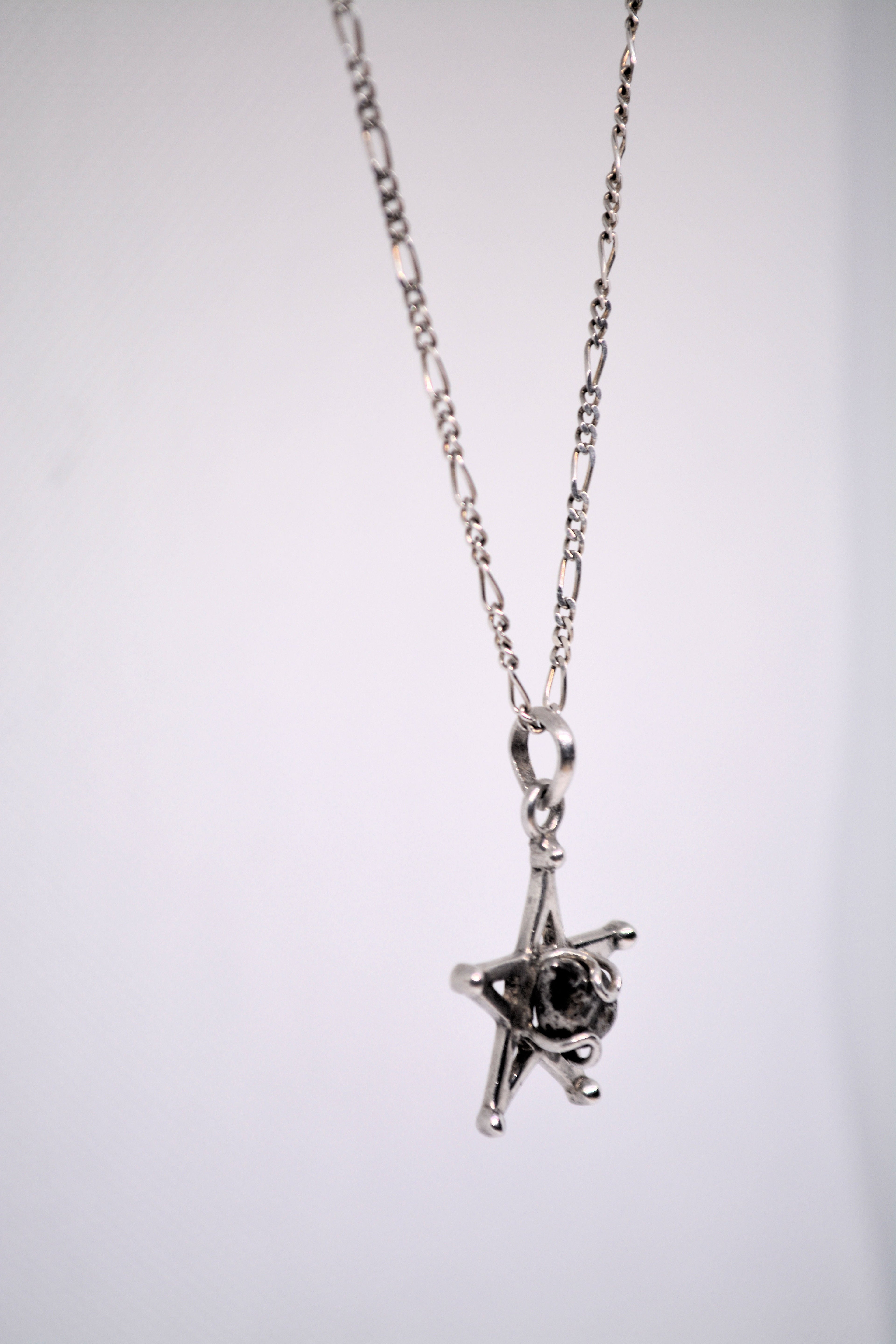 Just Neat Stuff Starborn Campo del Cielo Meteorite Star Pendant in Sterling Silver — fashion category context