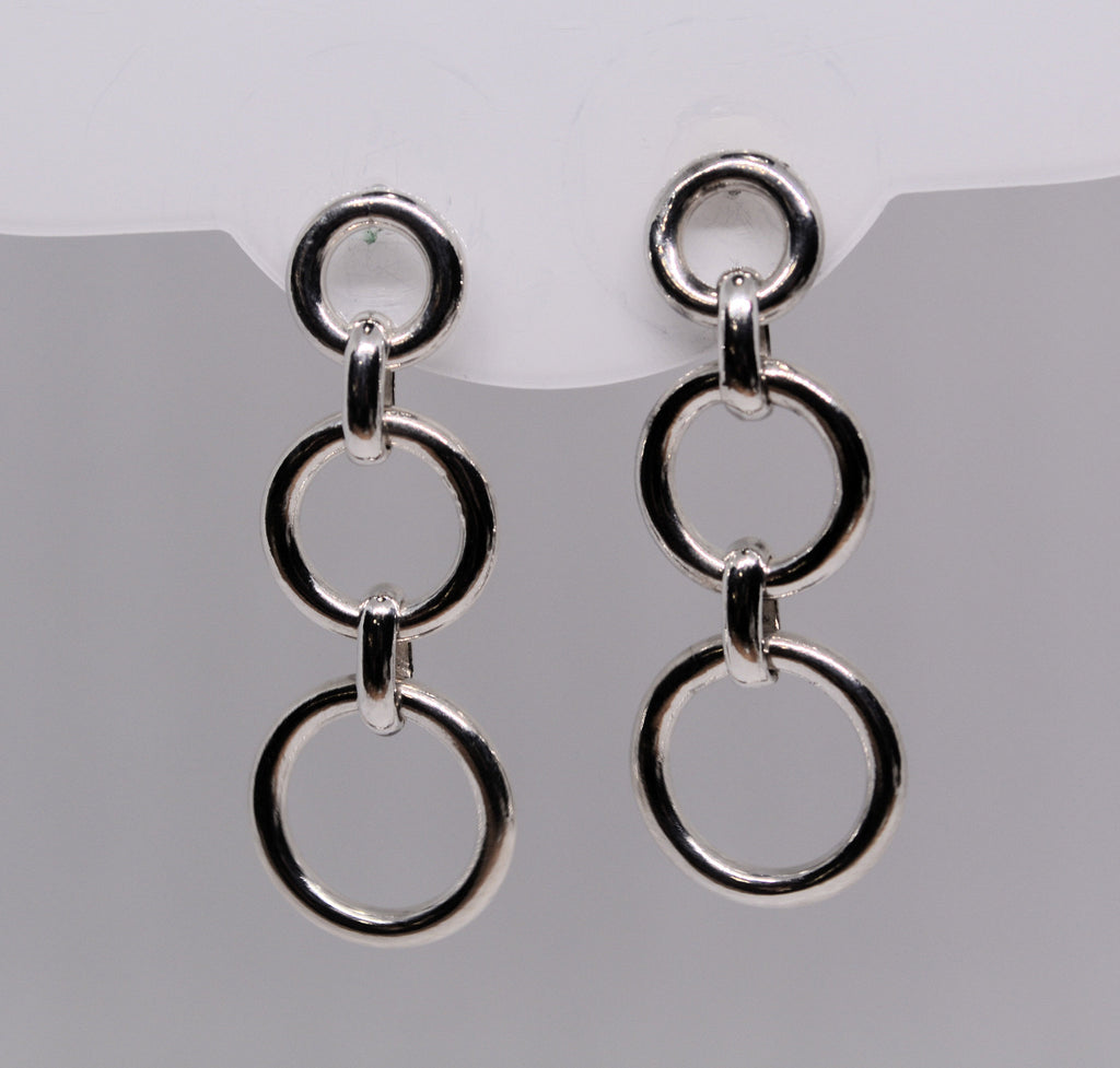 Just Neat Stuff Circles Stud Earrings — side view