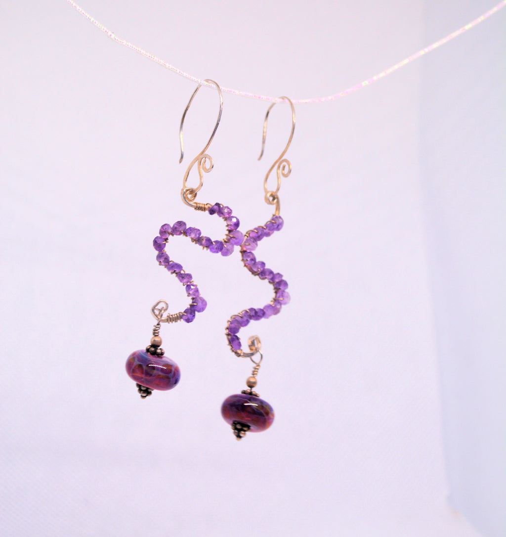 Just Neat Stuff Purple Whimsy — side view