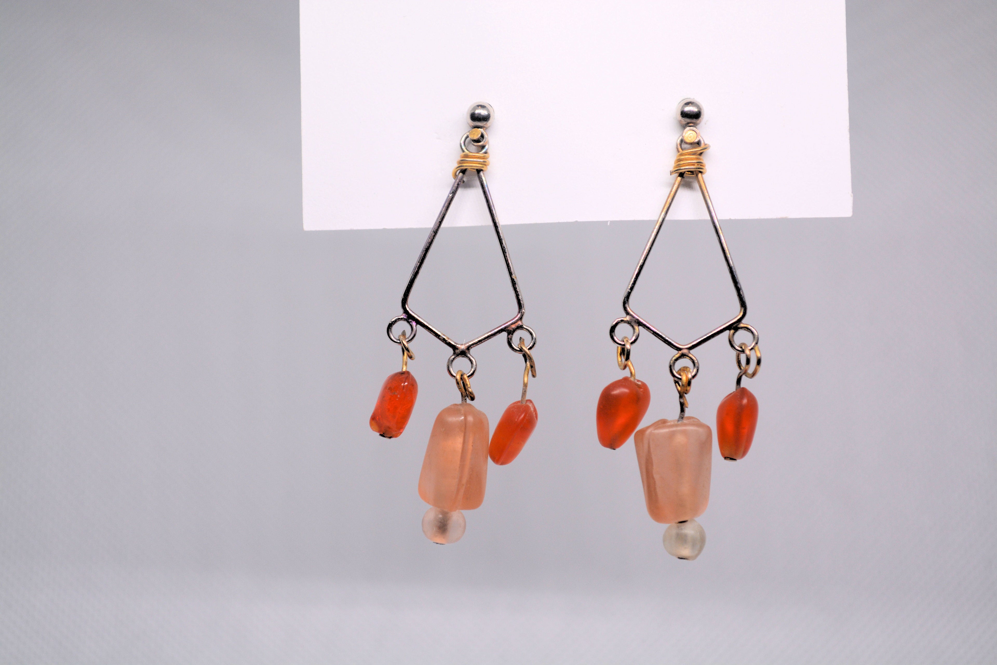 Just Neat Stuff Gemstone Triangles — side view