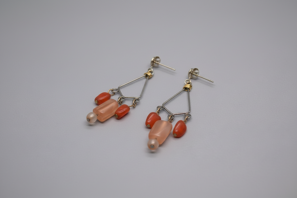 Just Neat Stuff Gemstone Triangles — back view