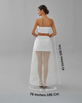 A-line Wedding Dress Underskirt, White Petticoat, Hoop Skirt – Bridal Port
