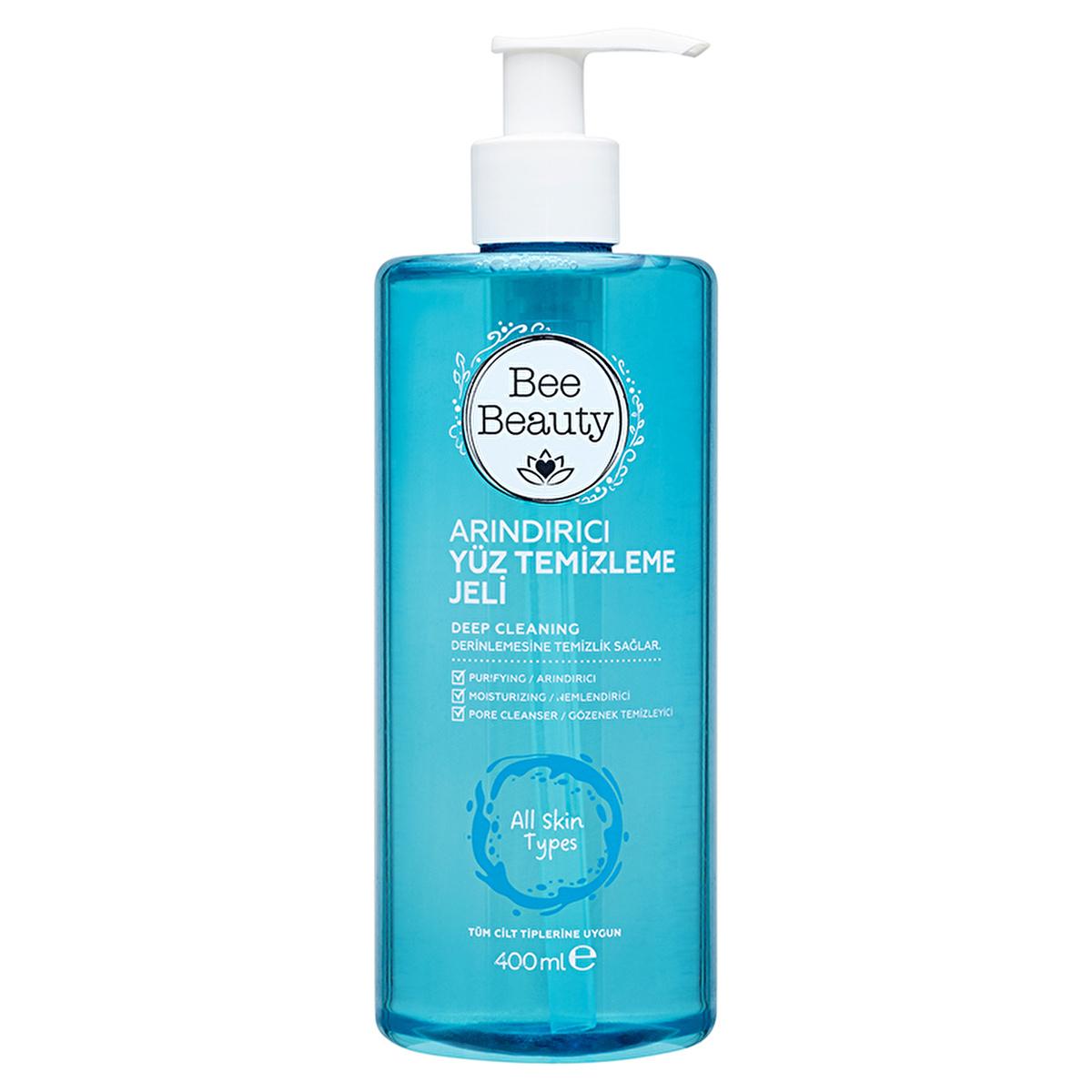 Bee Beauty Salicylic Acid & Niacinamide Facial Cleansing Gel - Deep Pore Cleanser for Acne & Oil Control, Brightening Face Wash - 400 ml