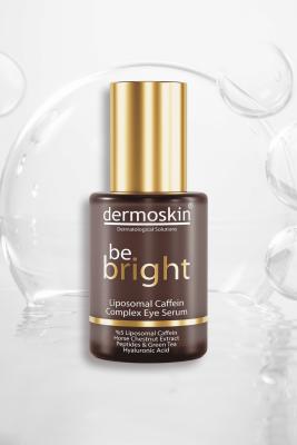 Dermoskin Be Bright Liposomal Caffein Complex Eye Serum - Anti-Aging Under Eye Treatment for Dark Circles & Puffiness