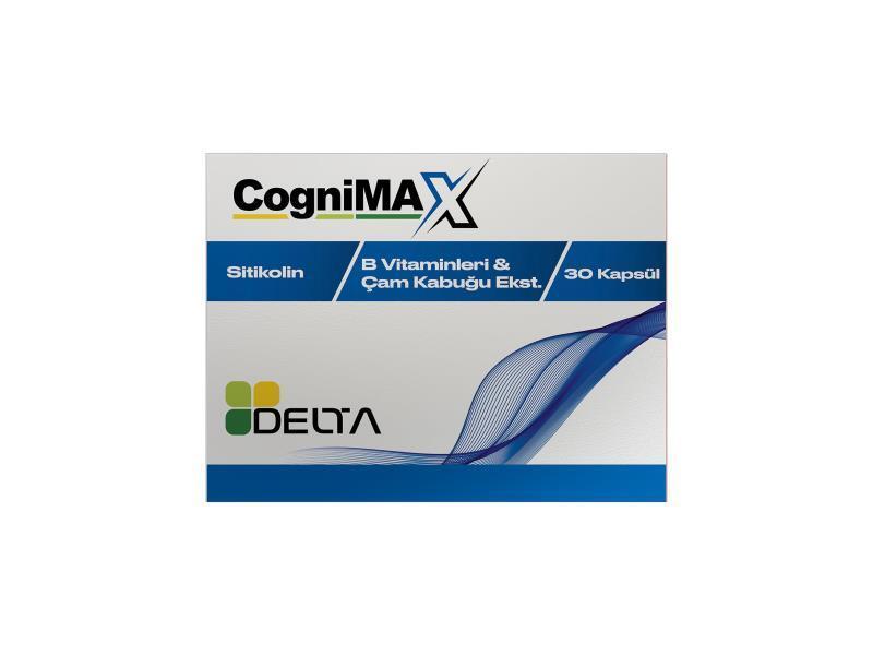 Delta Cognimax: Advanced Brain Health Supplement | Boost Memory, Focus & Cognitive Function with Citicoline, Pine Bark Extract, B Vitamins