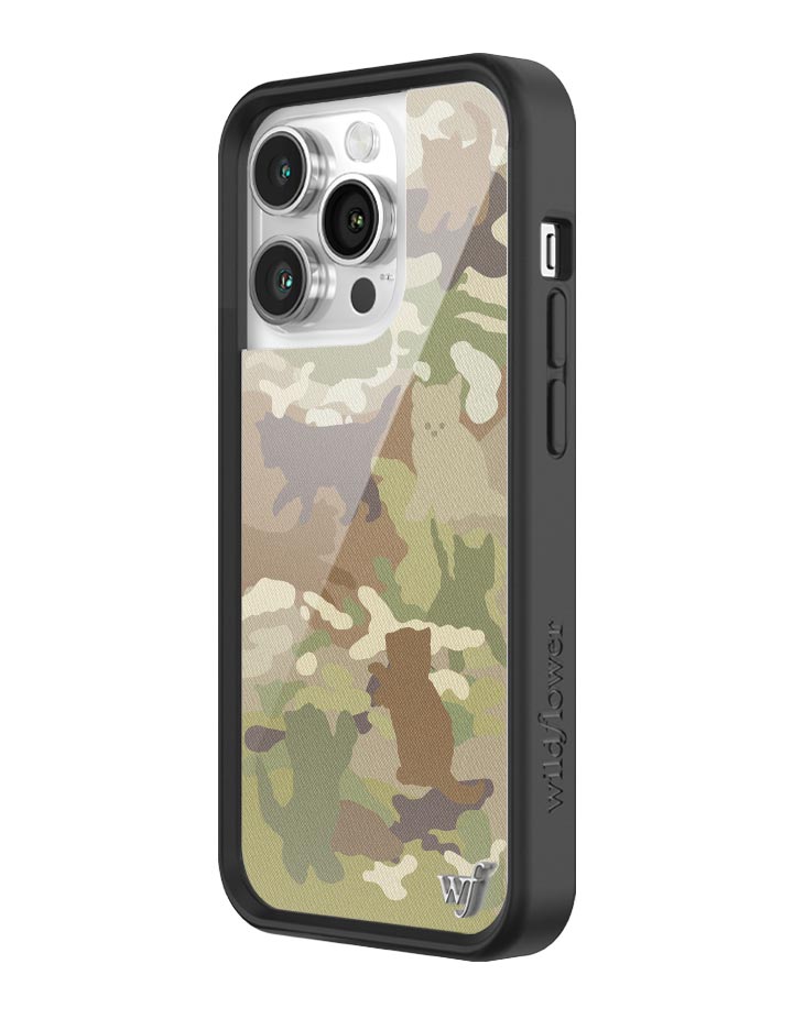 Cat Camo iPhone Case