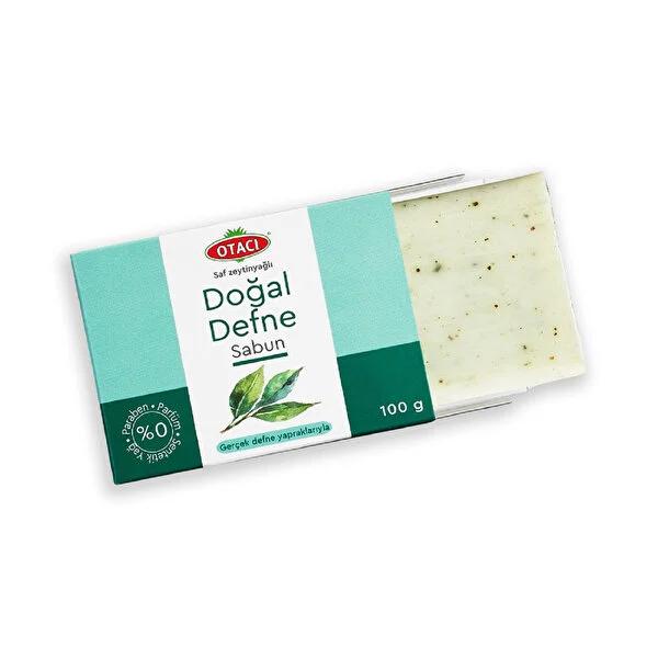 Otacı Natural Laurel Soap - 100g - Gentle Organic Cleansing for Sensitive Skin & Hair Care