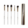 Nascita Pro 5-Piece Makeup Brush Set - Soft, High-Quality Brushes for Travel and Professional Use