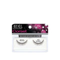Ardell Corset False Eyelashes 504 Black - Reusable, Easy to Apply, Enhances Natural Lashes