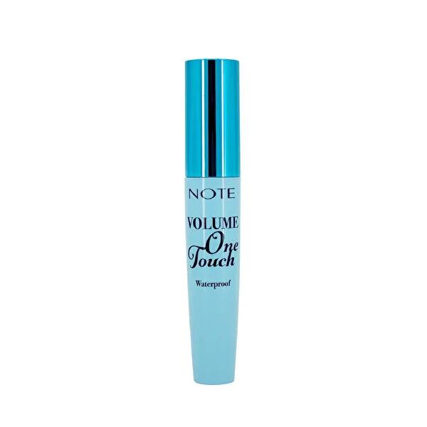Note Cosmetics Volume One Touch Waterproof Mascara - Dramatic Volume, Long Lasting, Smudge-Proof Eye Makeup - 6ml