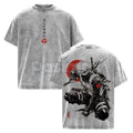 Pasimax Kakashi Hatake T-Shirt – Washed Vintage Naruto Anime Oversize Streetwear Tee, Sharingan Ninja Graphic Shirt — main pr