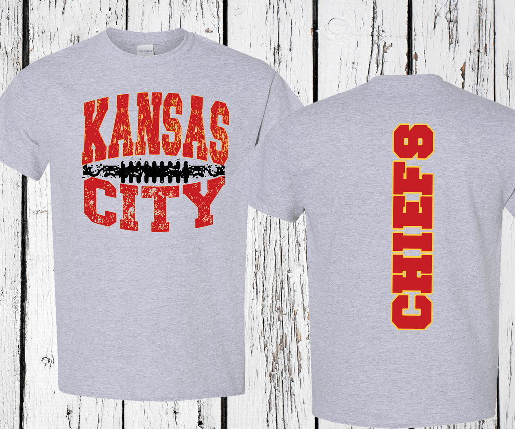 A Blessed Texas Mess Boutique Chiefs Kingdom, Vintage Kansas City Football Sweatshirt, T-shirt And Hoodie,… — construction detail