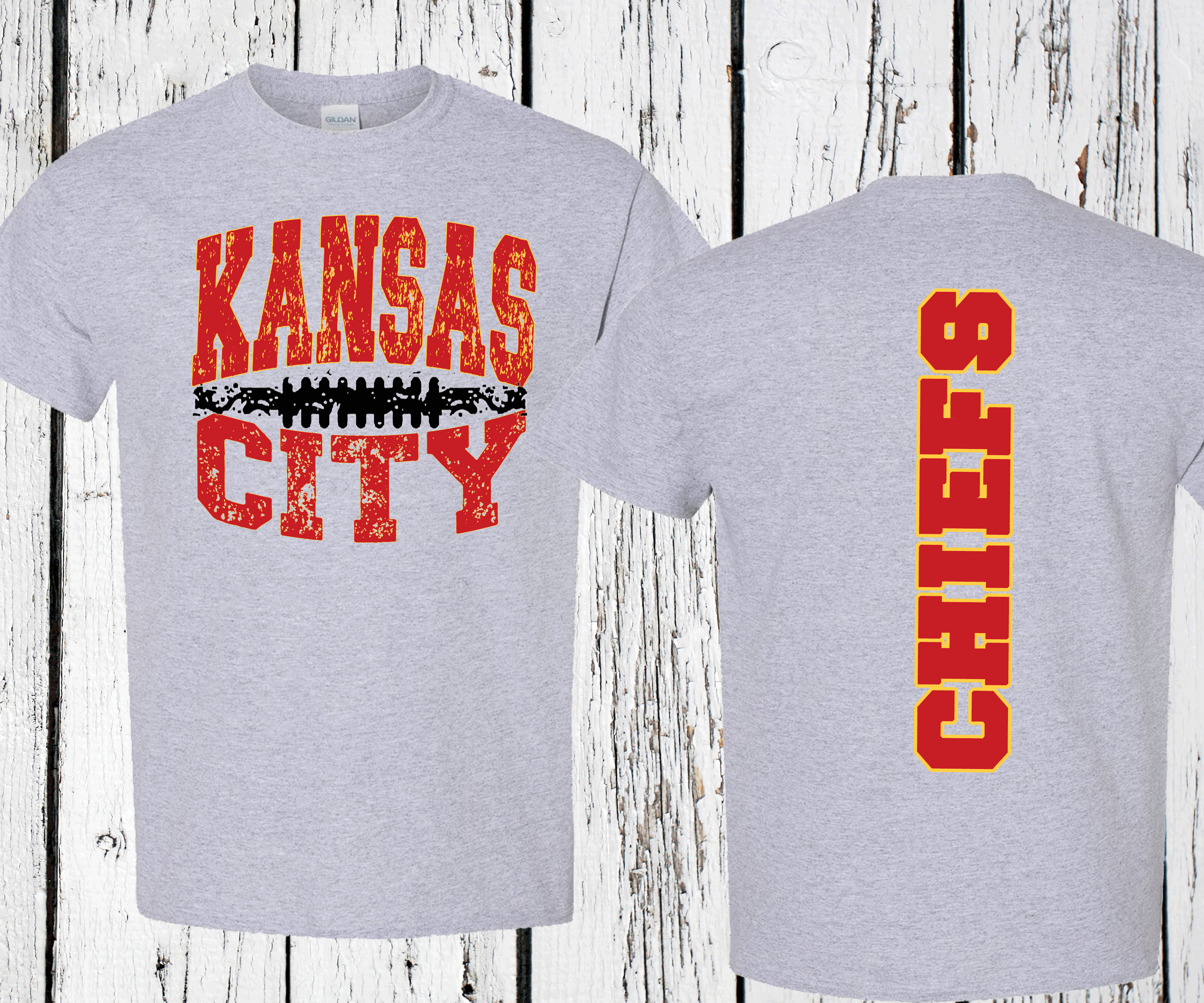 A Blessed Texas Mess Boutique Chiefs Kingdom, Vintage Kansas City Football Sweatshirt, T-shirt And Hoodie,… — construction detail