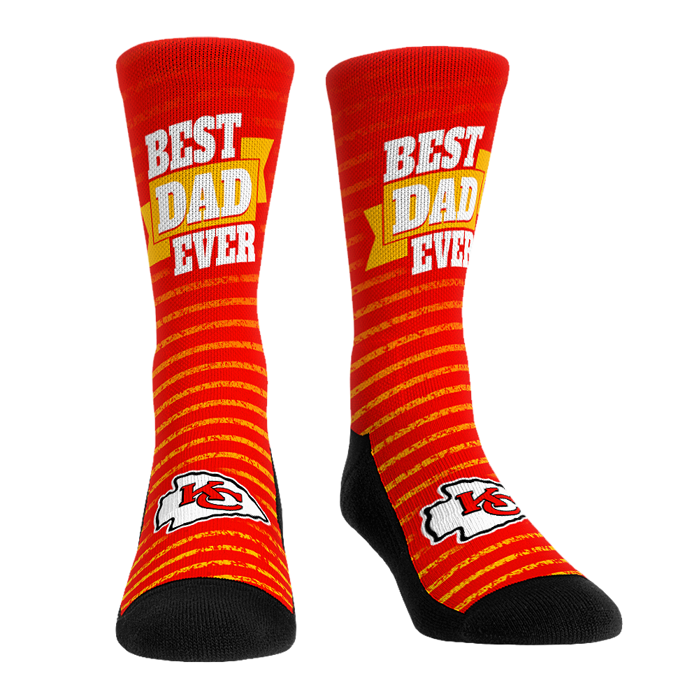 Rock 'Em Socks Rock 'Em Socks Kansas City Chiefs - Best Dad Ever — main product shot