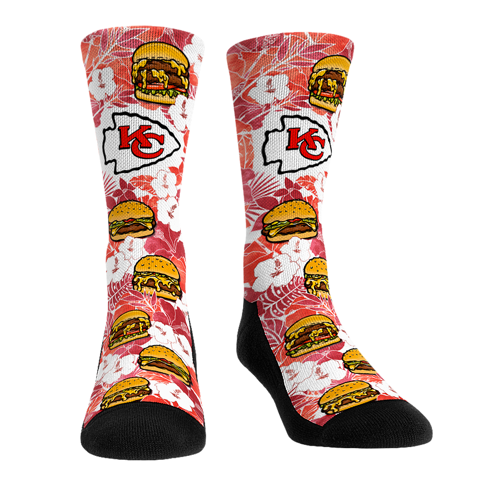 Rock 'Em Socks Rock 'Em Socks Kansas City Chiefs - Chiefsburgers in Paradise — main product shot