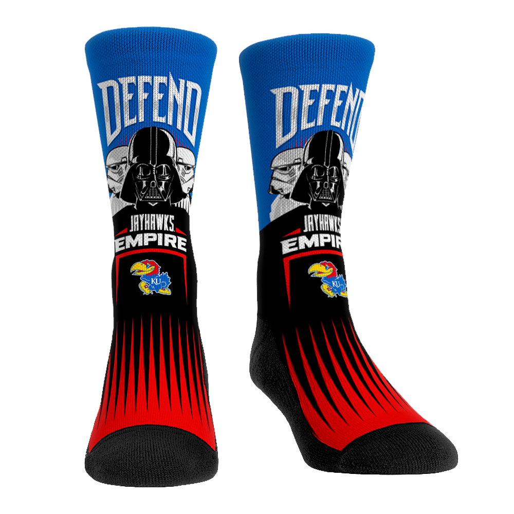 Rock 'Em Socks Rock 'Em Socks Kansas Jayhawks - Star Wars  - Defend The Empire — main product shot