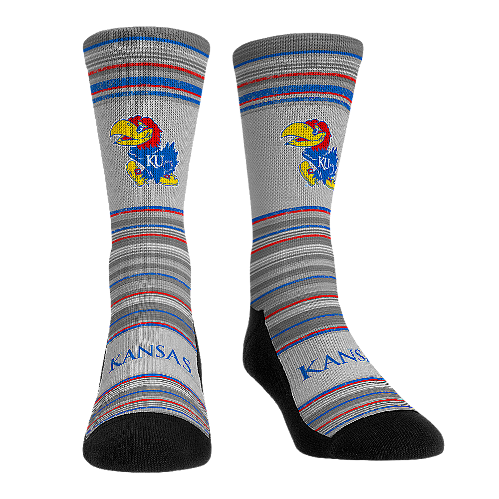 Rock 'Em Socks Rock 'Em Socks Kansas Jayhawks - Heather Classics — main product shot