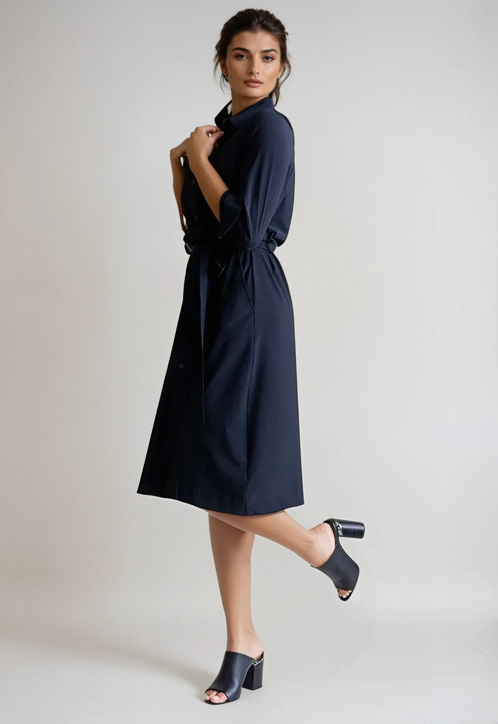 Buki Kathleen Shirt Dress — side view