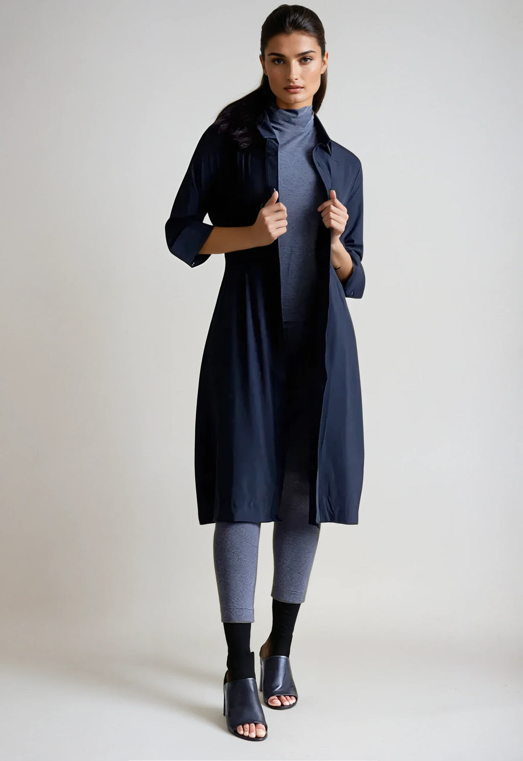 Buki Kathleen Shirt Dress — back view