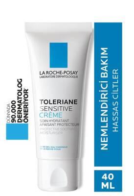 La Roche Posay Toleriane Sensitive Prebiotic Moisturizing Cream - Fragrance-Free, 48hr Hydration for Sensitive Skin