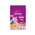 Whiskas Chicken Flavor Dry Kitten Food - 300g - Complete Nutrition for Growth, Healthy Vision & Coat
