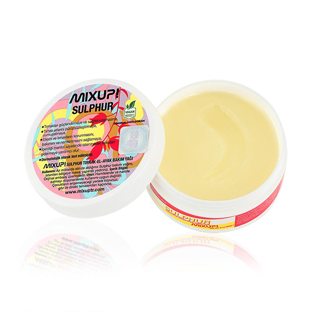 Mixup Sulphur Nail Care Oil - Promotes Nail Growth & Hydration, Vegan & Cruelty-Free