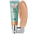 CC+ Cream Natural Matte Foundation with SPF 40 - Full Coverage, Vegan, Non-Comedogenic