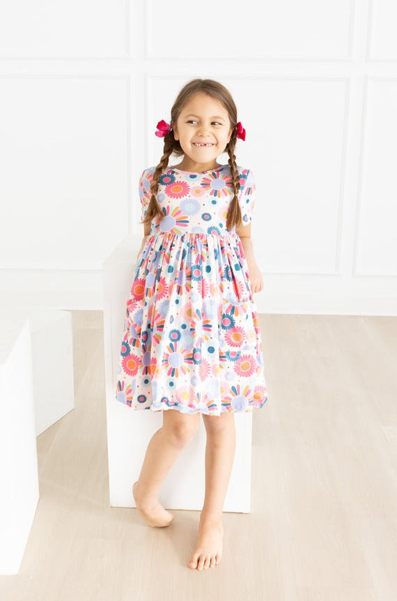 Mila & Rose ® Keep Growing S/S Pocket Twirl Dress — alternative angle