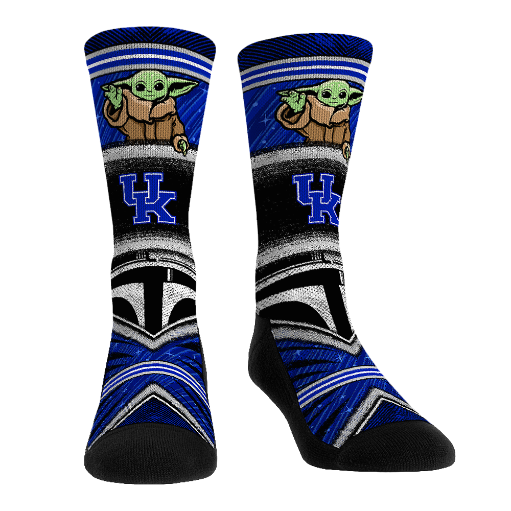 Rock 'Em Socks Kentucky Wildcats - Star Wars  - Grogu Intergalactic Fan — main product shot