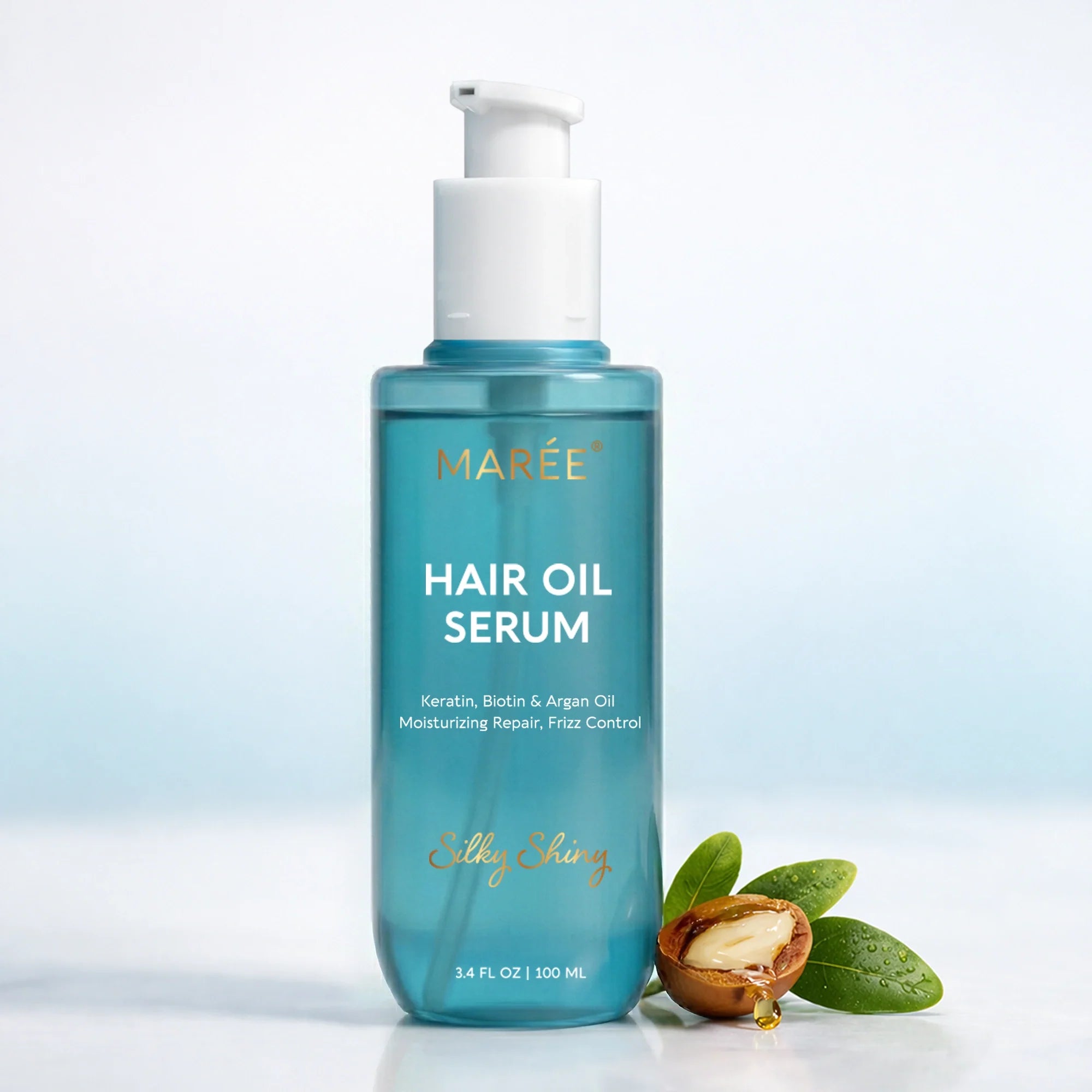 Maree Keratin Oil Serum for Dry & Damaged Hair — main product shot
